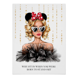 Why Fit In 2 Inspiration Poster