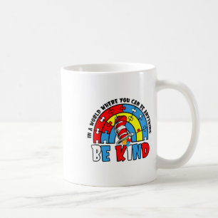 Why Fit In Doctor Teacher Cat In Hat Cool Autism A Coffee Mug