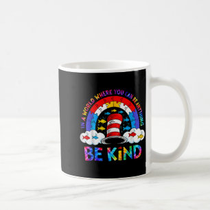 Why Fit in Doctor Teacher Cat in Hat Cool Autism Coffee Mug