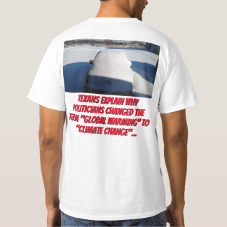 Why "Global Warming" became "Climate Change" T-Shirt