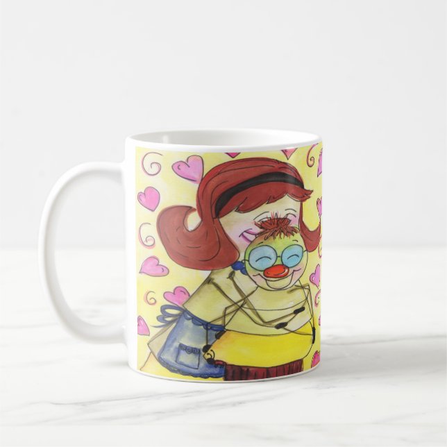 Why Gunder Glows - Heart Mug (Left)