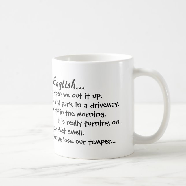 Why I Love English mug (Right)