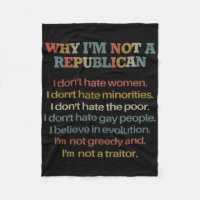 Why I'm Not A Republican I Don't Hate Women Don't