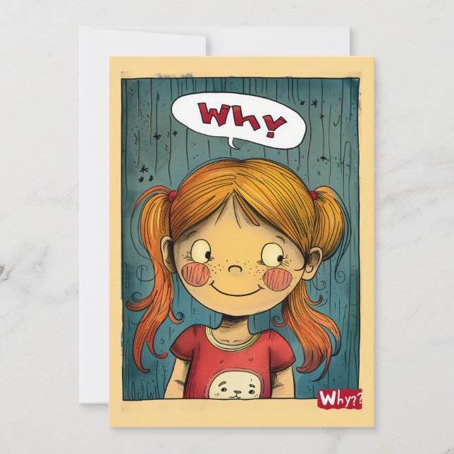 Why? Invitation (Front)