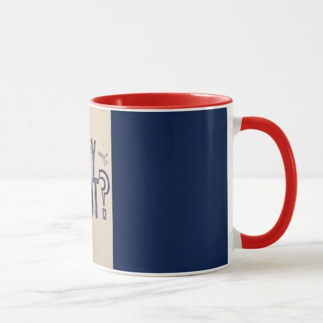 "Why Knot?" Mug (Right)
