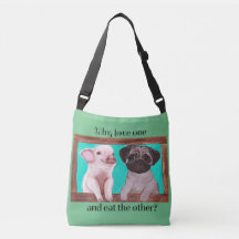 Why Love One and Eat The Other? Vegan Bag
