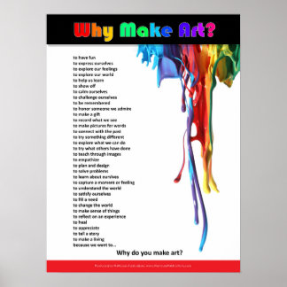 Why Make Art? Poster