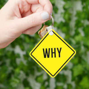 Why Metal Square Keychain