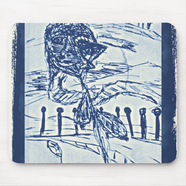 Why Mouse Mat (Front)