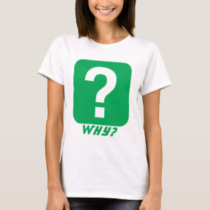 Why Question Mark Monogram T-Shirt