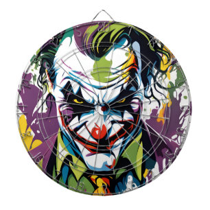 why so serious? dartboard