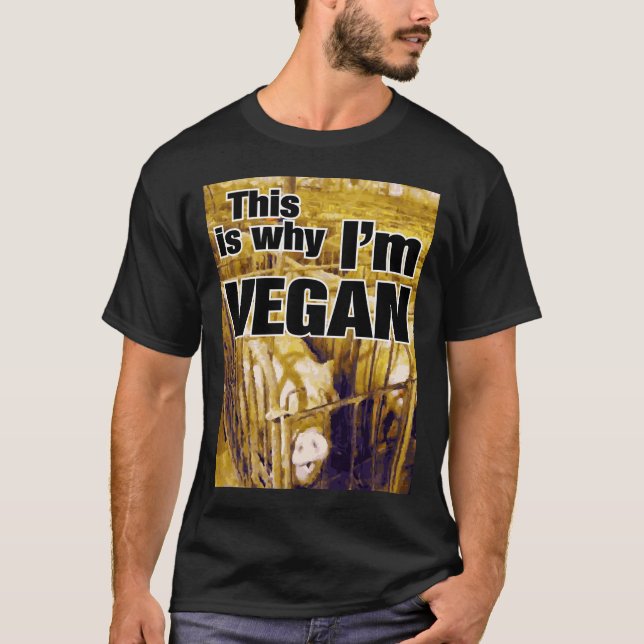 why_vegan_shirt final T-Shirt (Front)