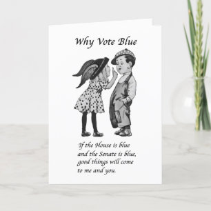 Why Vote Blue in 2024 Card