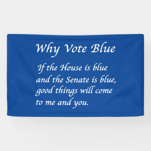 Why Vote Blue in 2026 Banner
