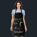Why Walk When You Can Cartwheel Gymnastics Apron<br><div class="desc">Funny Gymnastics Gifts Why Walk When You Can Cartwheel. Cute gymnastics gift for gymnast or tumbling lover who is always turning cartwheels</div>