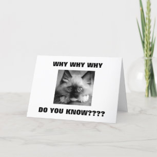 WHY WHY DO WE HAVE TO TURN "40 TWIN" BIRTHDAY CARD