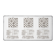 Why Wonderland Is Like A Chess Game (Preface)