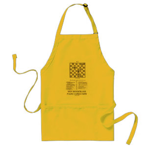 Why Wonderland Is Like A Chess Game (Preface) Standard Apron