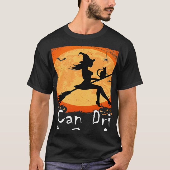 Why Yes Actually I Can Drive A Stick Halloween Cos T-Shirt (Front)