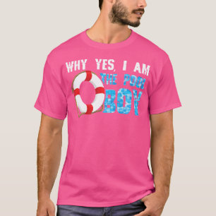 Why Yes I Am The Pool Boy Funny Swimmer Swimming S T-Shirt