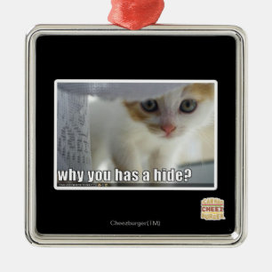 Why you has a hide? metal tree decoration