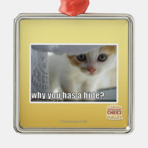 Why you has a hide? metal tree decoration