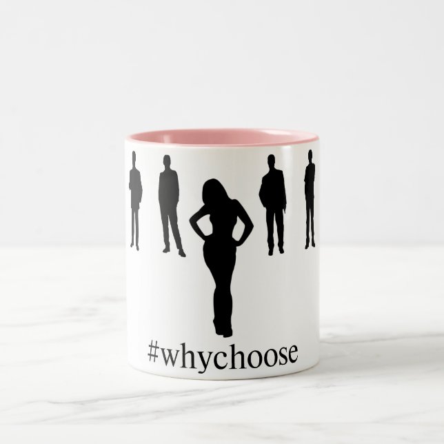 #WhyChoose Coffee Mug (Center)