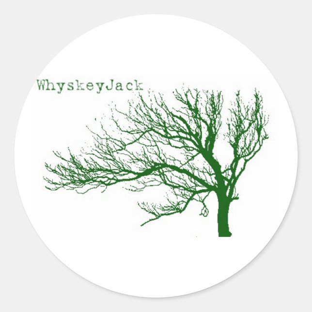 WhyskeyJack Sticker (Front)
