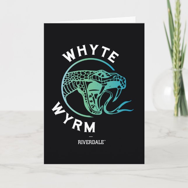 Whyte Wyrm Logo Card (Front)