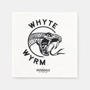 Whyte Wyrm Logo Napkin