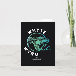 Whyte Wyrm Logo Note Card