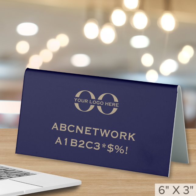 Wi-Fi Network Custom Logo Display Sign (Creator Uploaded)