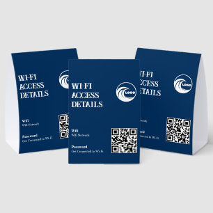 Wi-Fi QR Code Foam Board Scan to Connect
