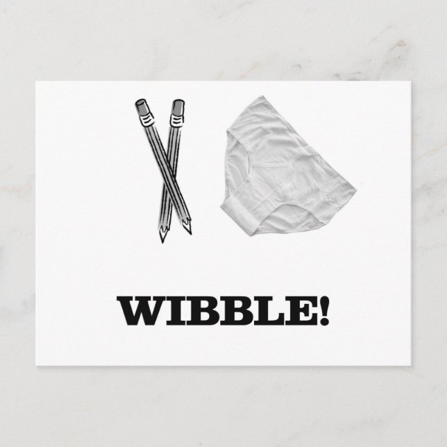 Wibble Postcard (Front)