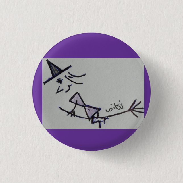 wicca kids 3 cm round badge (Front)