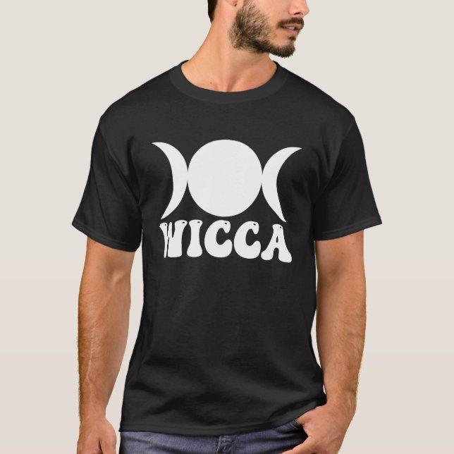 Wicca  Witchcraft Halloween T-Shirt (Front)