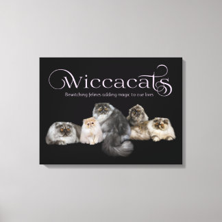 WiccaCats art canvas