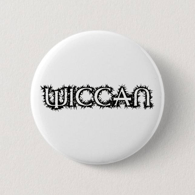 Wiccan 6 Cm Round Badge (Front)