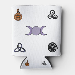 Wiccan and Pagan Symbols Can Cooler