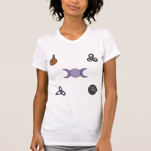 Wiccan and Pagan Symbols T-Shirt