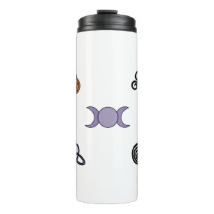 Wiccan and Pagan Symbols Thermal Tumbler