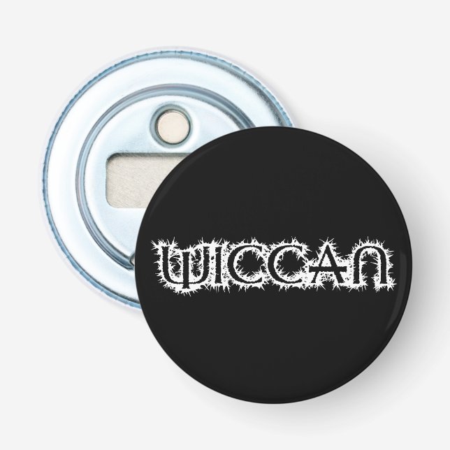 Wiccan Bottle Opener (Front)