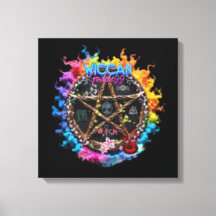 Wiccan Goddess Canvas Print