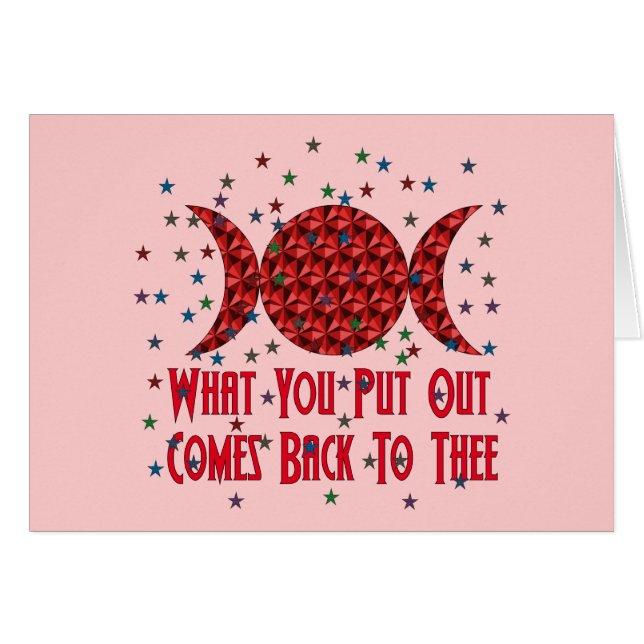 Wiccan Karma (Front Horizontal)