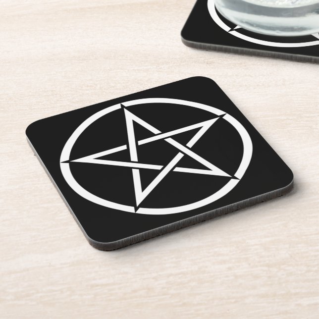 Wiccan & Magick Pentagram Pentacle - M1 Coaster (Left Side)