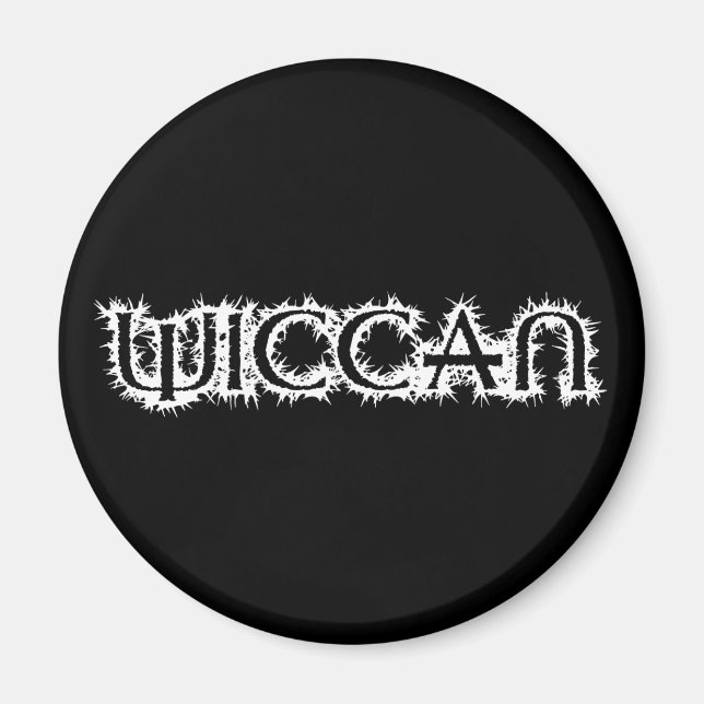 Wiccan Magnet (Front)