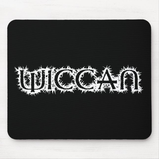 Wiccan Mouse Mat (Front)