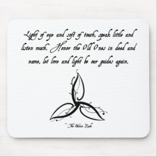 Wiccan Mouse Mat