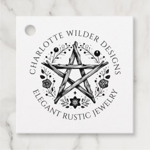 Wiccan Pagan Jewellery  Favour Tags