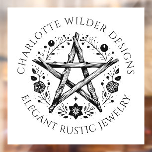 Wiccan Pagan Jewellery Window Cling